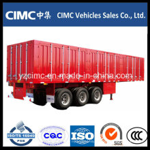 Remolque De Camión Container Cimc 3 Axle Encerrado